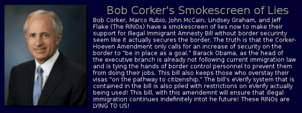 CORKER LIES