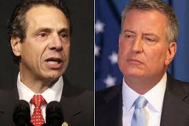 CUOMO VS de Blasio