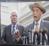 TWO WAR-MONGERING STOOGES