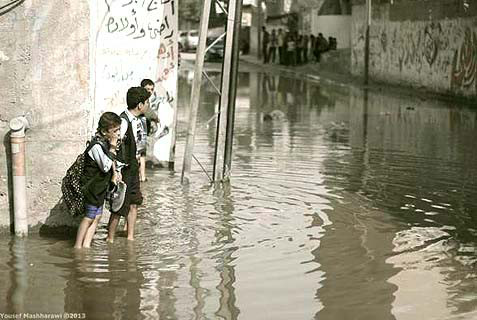 gaza-sewage-CRISES
