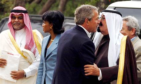 BUSH KISS IN CONTEXT
