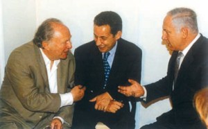 CRIF LEADER + SARKOZI + NETANYAHU
