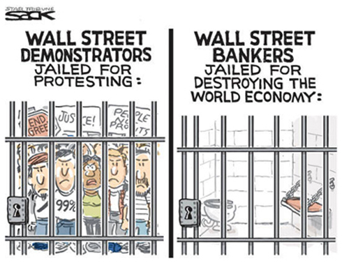WALL STREET PRIVILEGDE = ROB EVERYTHING YOU WANT