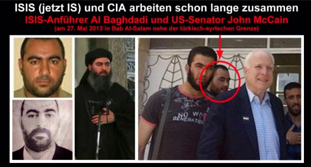 AIPAC McCAIN = SHOWS ISIS(L) = ZIONIST RUN