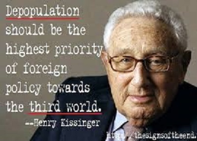 henry kissinger depopulation of the goyim