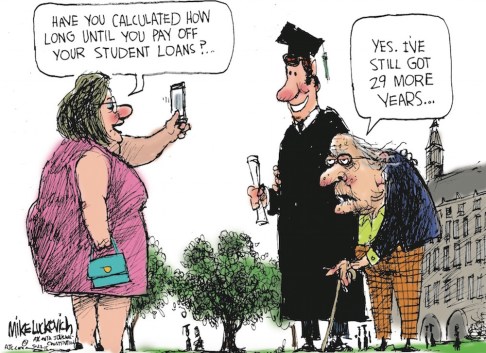 STUDENT DEBT SLAVERY