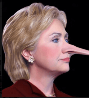LIAR HILLARY CLINTON LIES GROWING SO FAST IT RUNS OFF THE PAGE!