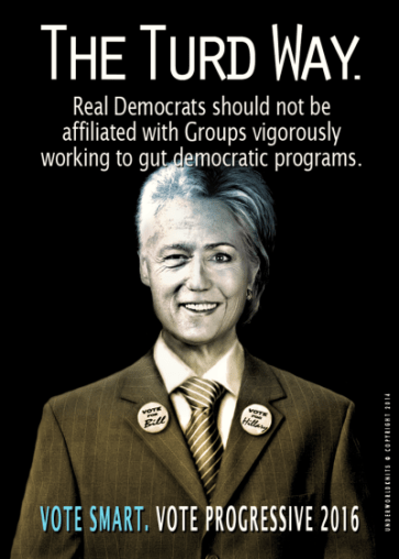 3rd WAY = THE TURD WAY OF THE CLINTONS!