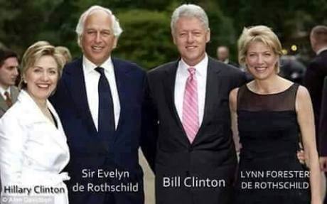 CLINTONS = AGENTS OF THE ROTHSCHILDS ZIONIST MAFIA -- DO YOU NEED MORE PROOF? I HAVE MASSIVE QUANTITIES OF IT!