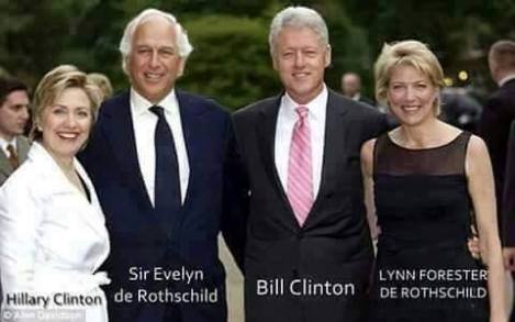 CLINTONS = AGENTS OF THE ROTHSCHILDS ZIONIST MAFIA -- DO YOU NEED MORE PROOF? I HAVE MASSIVE QUANTITIES OF IT!