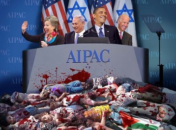 OBAMA & CLINTON AT AIPAC