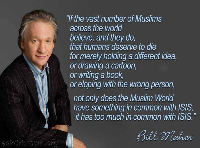 maher-zionist-supremacist-for-mass-murder-of-arabs