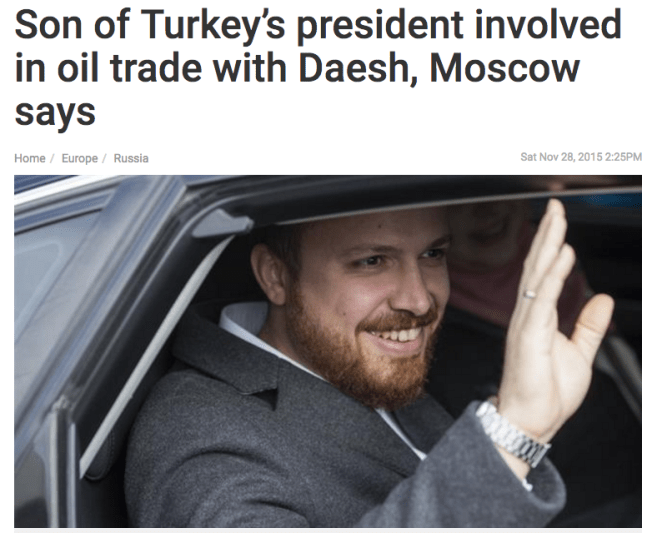son-of-turkeys-president-involved-in-oil-trade-with-daesh-moscow-says